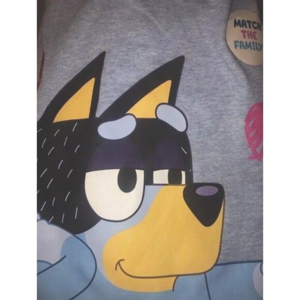 Men's Bluey V-Day T-Shirt -‎ Light Blue (Size XXL) - Picture 3 of 6